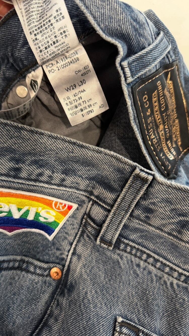 Levi’s San Francisco 501 Pride Jeans 29/30